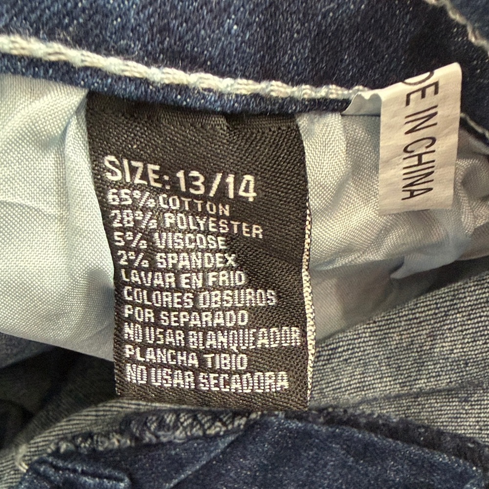 Sky Women's ,Low-Rise ,Boot Cut Jeans with Embellished Pockets,Size 13/31 - Picture 13 of 17